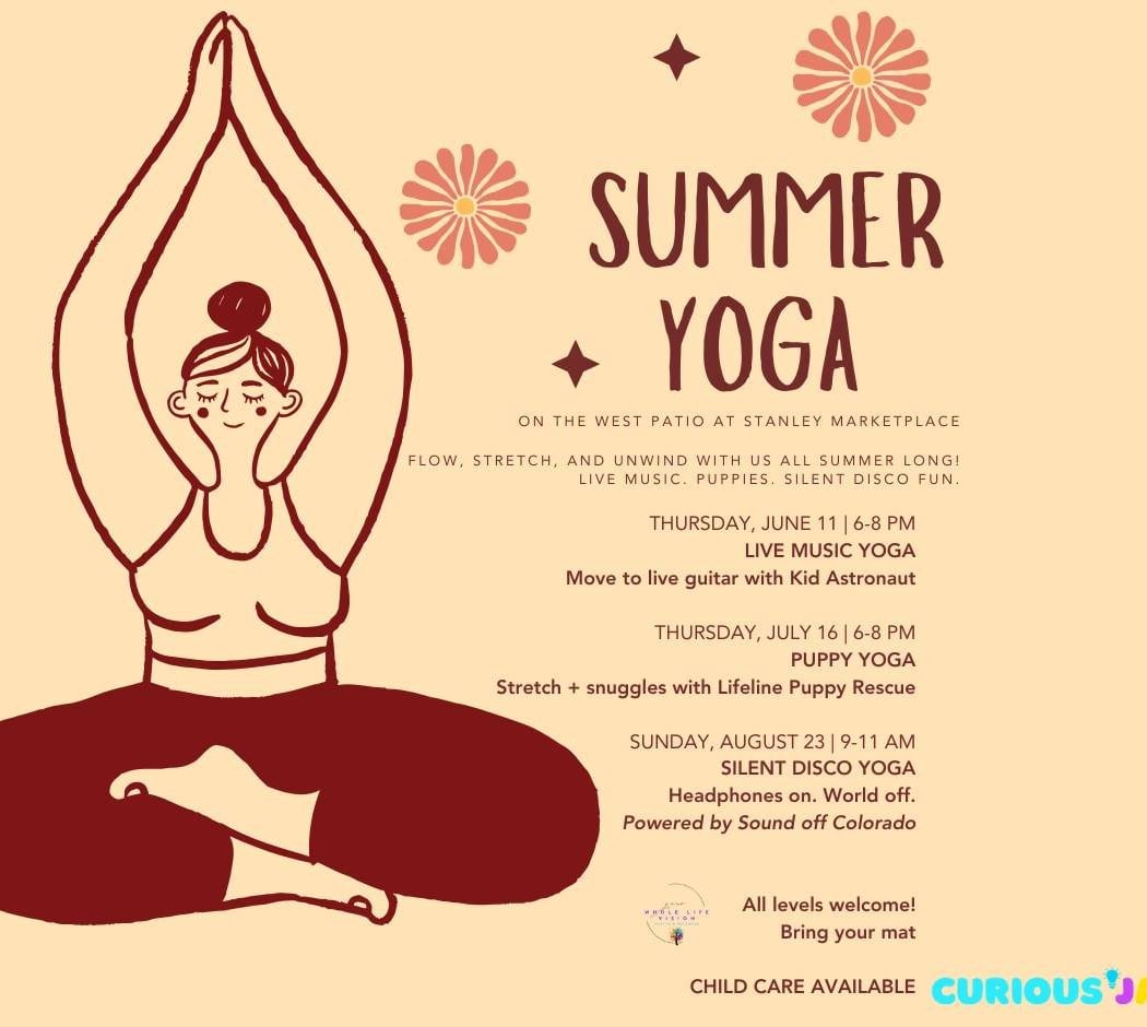 Summer Yoga Series: Puppy Yoga 1